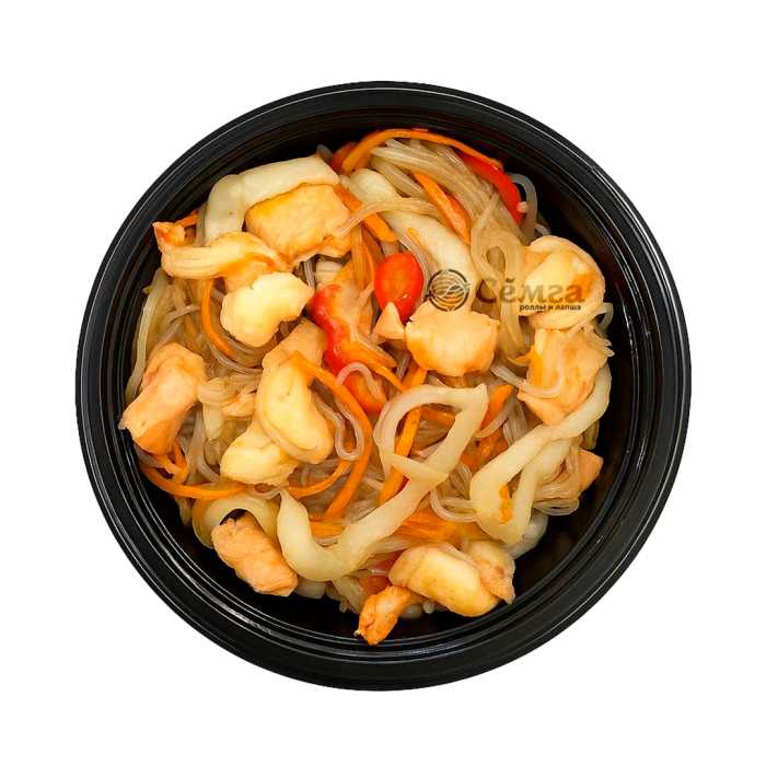 Фунчоза с морепродуктами